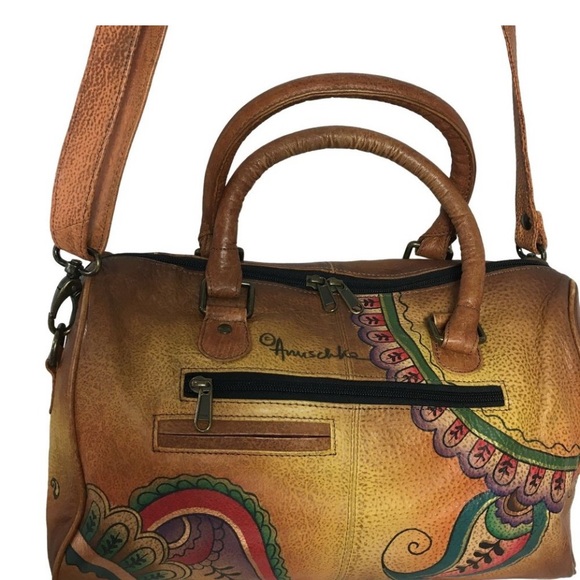 Anuschka Artistic Shoulder Bag and wallet - Picture 5 of 13